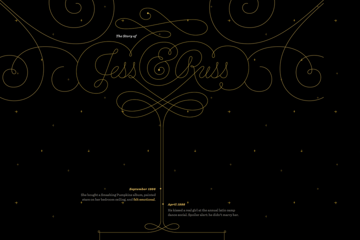 Jess & Russ website preview